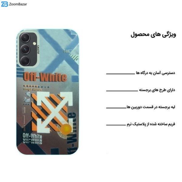 کاور اپیکوی مدل Cross مناسب برای گوشی موبایل سامسونگ Galaxy S23 FE