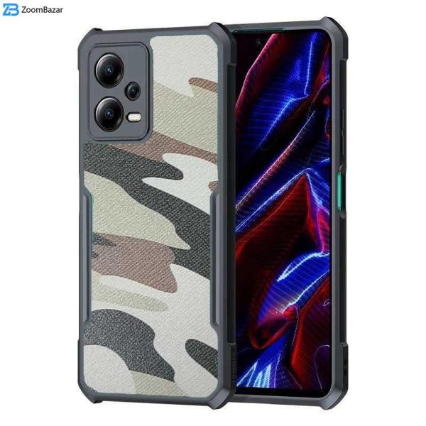 کاور اپیکوی مدل Xundd Camouflage مناسب برای گوشی موبایل شیائومی Poco X5 / Redmi Note 12 5G