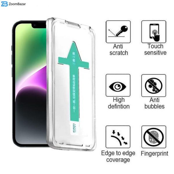 محافظ صفحه نمایش اپیکوی مدل Xundd Axe Easy install مناسب برای گوشی موبایل اپل iPhone 13/14/13 Pro