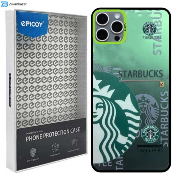 کاور طرح StarBucks مناسب برای گوشی موبایل اپل iphone 15 Pro Max