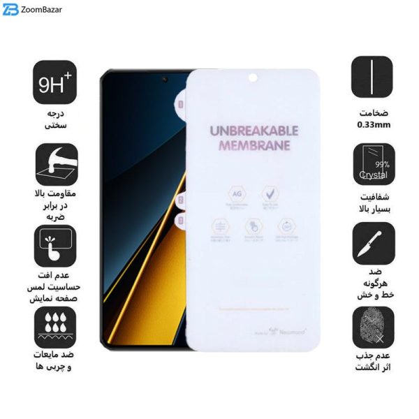 محافظ صفحه نمایش مات اپیکوی مدل Hydrogel-Matte مناسب برای گوشی موبایل شیائومی Xiaomi Poco X6 Pro/ X6/ M6 Pro