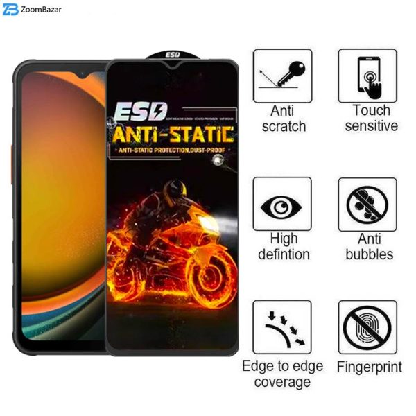 محافظ صفحه نمایش اپیکوی مدل Fiery-ESD مناسب برای گوشی موبایل سامسونگ Galaxy A14 4G/5G /Xcover7