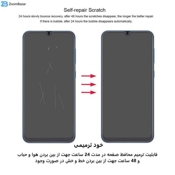 محافظ صفحه نمایش بوف مدل Hydrogel مناسب برای گوشی موبایل هوآوی Nova 12 / Nova 12 Lite / Nova 11 SE / Nova 10 SE