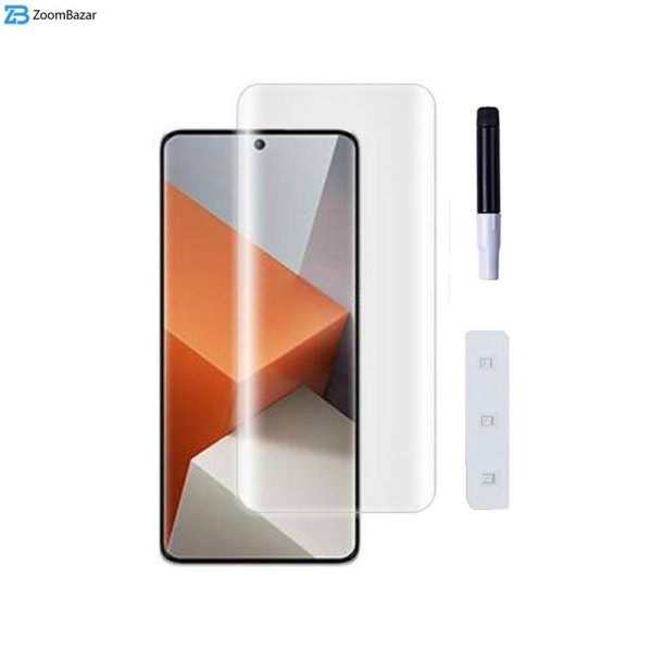 محافظ صفحه نمایش اپیکوی مدل UV مناسب برای گوشی موبایل شیائومی Redmi Note 13 Pro Plus