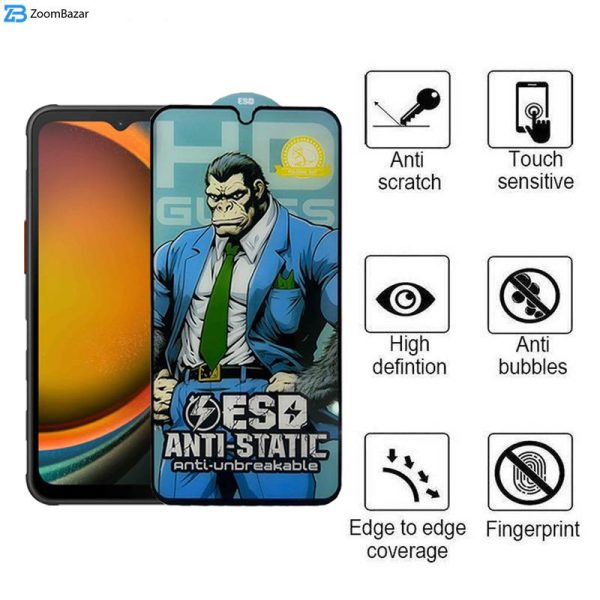 محافظ صفحه نمایش اپیکوی مدل Gorilla ESD مناسب برای گوشی موبایل سامسونگ Galaxy A14 4G/5G /Xcover7