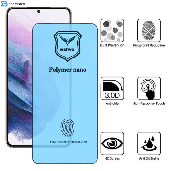 محافظ صفحه نمایش اپیکوی مدل Polymer Nano مناسب برای گوشی موبایل سامسونگ Galaxy S21 Plus/ S20 Plus