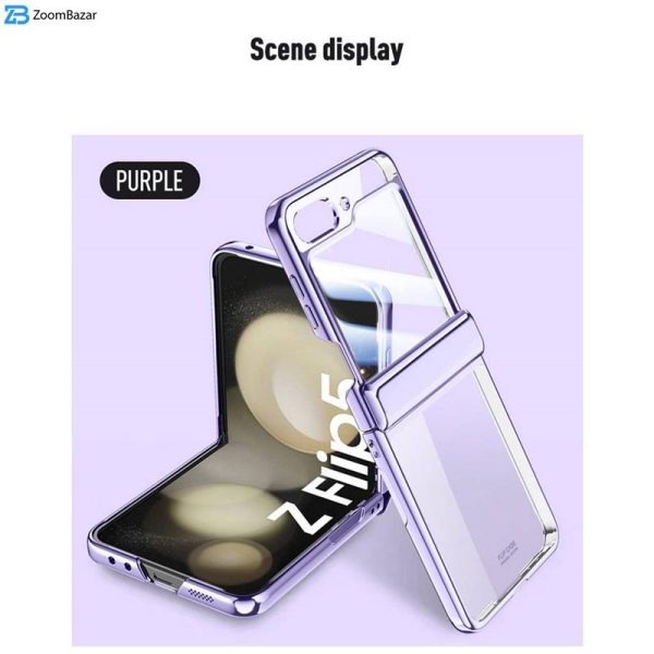 کاور اپیکوی مدل Xundd Electroplated مناسب برای گوشی موبایل سامسونگ Galaxy Z Flip 5