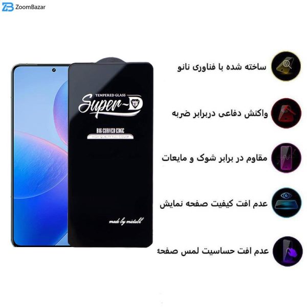 محافظ صفحه نمایش اپیکوی مدل Super 5D مناسب برای گوشی موبایل شیائومی Redmi K70 /K70 Pro /Redmi K70E