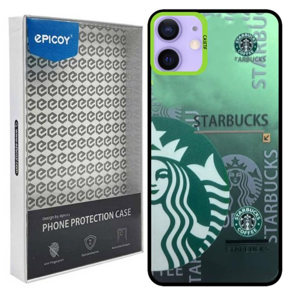 کاور اپیکوی مدل Star Bucks مناسب برای گوشی موبایل اپل iphone 11