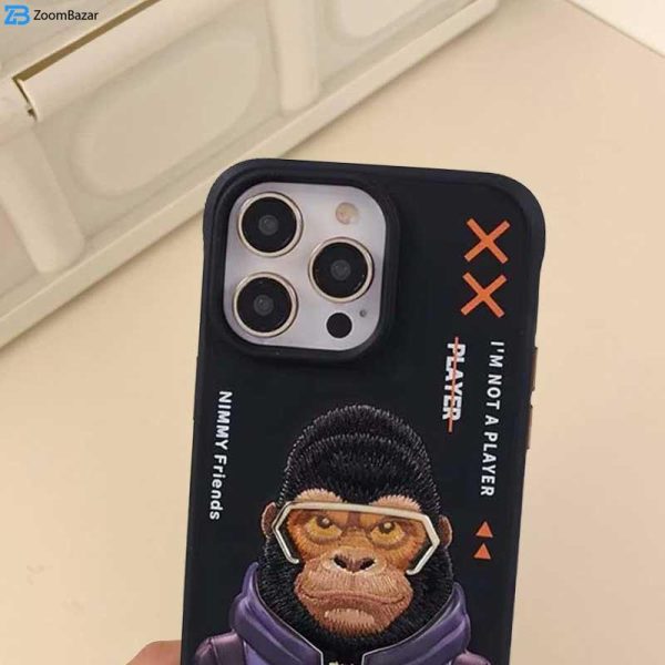 کاور اپیکوی مدل Nimmy Monkey مناسب برای گوشی موبایل اپل iPhone 15