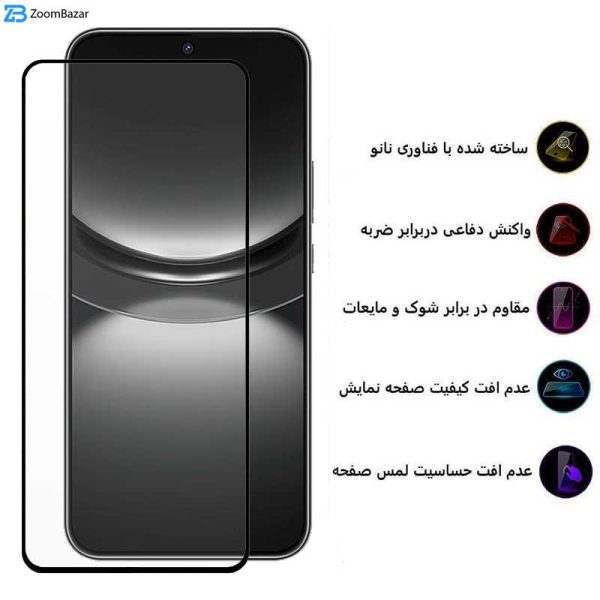 محافظ صفحه نمایش سرامیکی بوف مدل Ceramic مناسب برای گوشی موبایل هوآوی Nova 12 / Nova 12 Lite / Nova 11 SE / Nova 10 SE