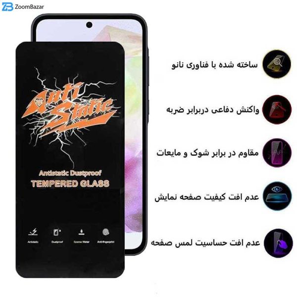 محافظ صفحه نمایش اپیکوی مدل Antistatic Dustproof مناسب برای گوشی موبایل سامسونگ Galaxy A35