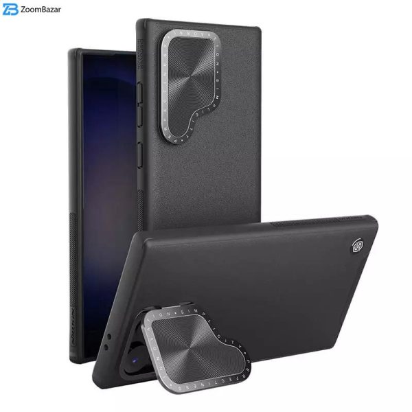 کاور نیلکین مدل Camshield Prop Leather Magnetic مناسب برای گوشی موبایل سامسونگ Galaxy S24 Ultra