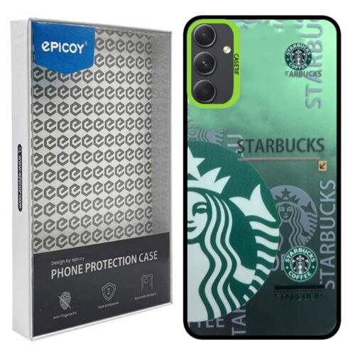 کاور اپیکوی طرح StarBucks مناسب برای گوشی موبایل سامسونگ Galaxy A14