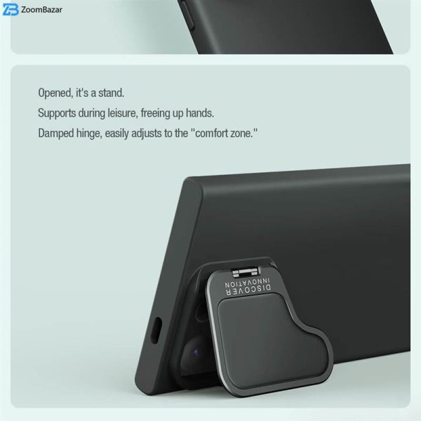 کاور نیلکین مدل CamShield Silky Prop Magnetic MagSafe Silicon مناسب برای گوشی موبایل سامسونگ Galaxy S24 Ultra