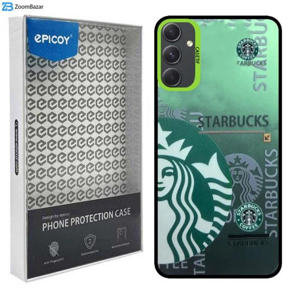 کاور طرح StarBucks مناسب برای گوشی موبایل سامسونگ Galaxy A54
