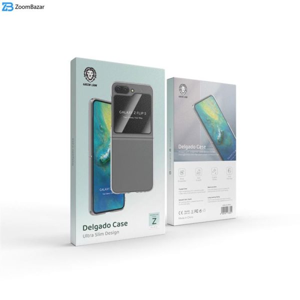 کاور گرین لاین مدل Delgado مناسب برای گوشی موبایل سامسونگ Galaxy Z Flip 5