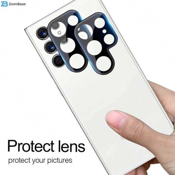 محافظ لنز دوربین اپیکوی مدل 3D-Lens Power مناسب برای گوشی موبایل سامسونگ Galaxy S24 Ultra