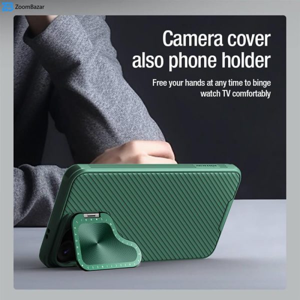 کاور نیلکین مدل CamShield Prop مناسب برای گوشی موبایل سامسونگ Galaxy S24