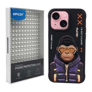 کاور اپیکوی مدل Nimmy Monkey مناسب برای گوشی موبایل اپل iPhone 13 / 14