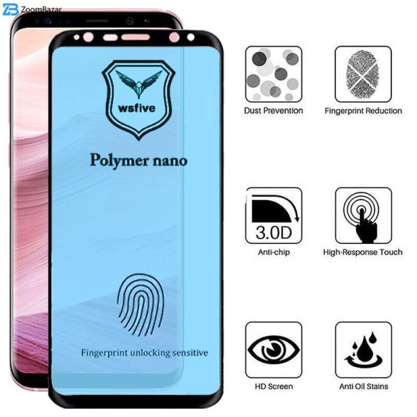 محافظ صفحه نمایش اپیکوی مدل Polymer Nano مناسب برای گوشی موبایل سامسونگ Galaxy S9 Plus/ S8 Plus