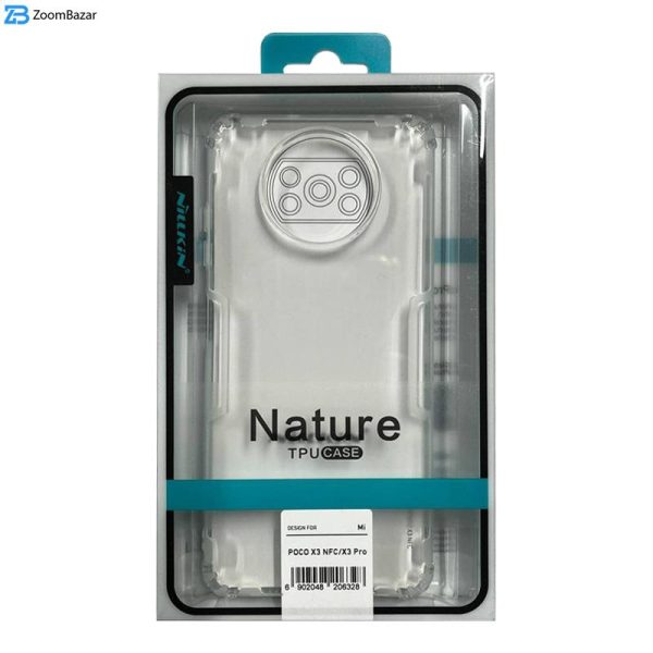 کاور نیلکین مدل Nature TPU مناسب برای گوشی موبایل شیائومی Poco X3/ X3 Pro/ X3 NFC