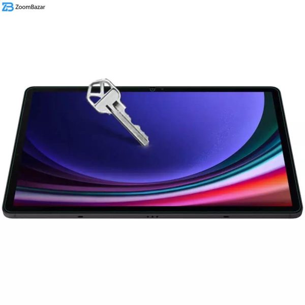 محافظ صفحه نمایش بوف مدل 5D مناسب برای تبلت سامسونگ Galaxy Tab S9 Plus / S9 FE Plus / S8 Plus / S7 Plus / S7 FE