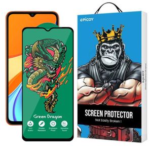 محافظ صفحه نمایش اپیکوی مدل Green Dragon ExplosionProof مناسب برای گوشی موبایل شیائومی Redmi 9C/ 9T/ 9C NFC/ 9 (India)/ 9A Sport/ Redmi 9A