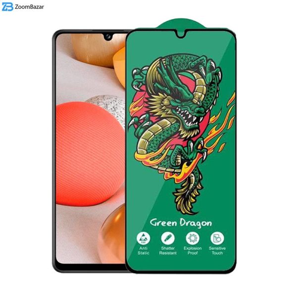 محافظ صفحه نمایش اپیکوی مدل Green Dragon ExplosionProof مناسب برای گوشی موبایل سامسونگ Galaxy A42 5G/A32 5G/A22 5G/A12 Nacho/A12 4G/A20s 4G