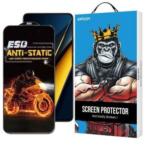 محافظ صفحه نمایش اپیکوی مدل Fiery ESD مناسب برای گوشی موبایل شیائومی Poco X6 Pro / X6/ M6 Pro 4G