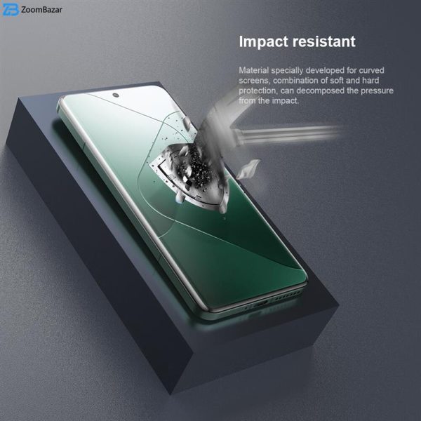 محافظ صفحه نمایش نیلکین مدل Impact Resistant مناسب برای گوشی موبایل شیائومی Xiaomi 14 Pro بسته دو عددی