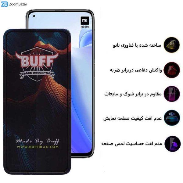 محافظ صفحه نمایش بوف مدل Mountain مناسب برای گوشی موبایل شیائومی Mi 10T Pro 5G / Mi 10T 5G / K30 / Poco F2 Pro / Poco X2