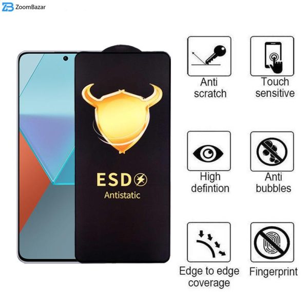 محافظ صفحه نمایش اپیکوی مدل Golden ESD مناسب برای گوشی موبایل شیائومی Redmi Note 13 Pro 4G/5G /Note 13 4G/5G /Note 13R Pro