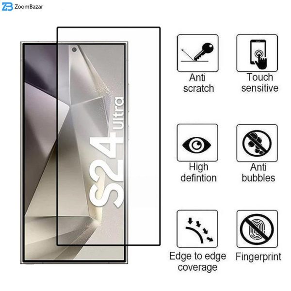 محافظ صفحه نمایش اپیکوی مدل Mobealo-AntiStatic مناسب برای گوشی موبایل سامسونگ Galaxy S24 Ultra