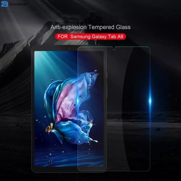 محافظ صفحه نمایش بوف مدل 5D Plus مناسب برای تبلت سامسونگ Galaxy A9 / X110 / X115