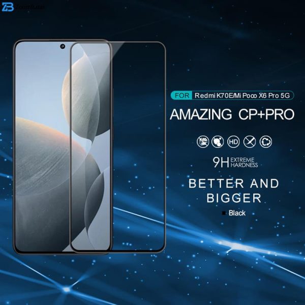 محافظ صفحه نمایش نیلکین مدل CP Plus Pro مناسب برای گوشی موبایل شیائومی Poco X6 Pro 5G / Redmi K70E