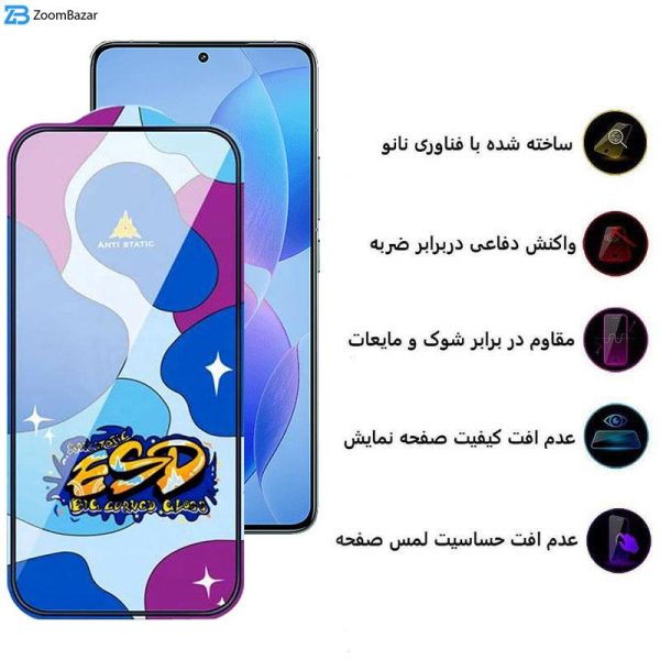 محافظ صفحه نمایش اپیکوی مدل Star ESD مناسب برای گوشی موبایل شیائومی Redmi K70 Pro/ K70/ K70E