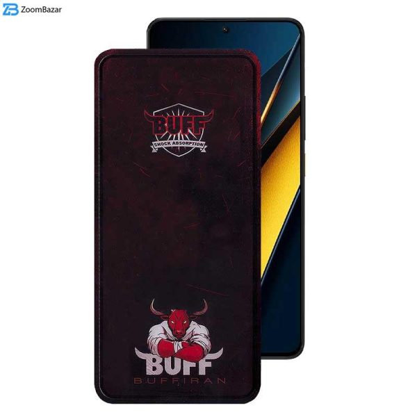 محافظ صفحه نمایش بوف مدل Muscle-Bull مناسب برای گوشی موبایل شیائومی Poco X6 Pro 5G / Poco X6 5G / Poco M6 Pro 4G