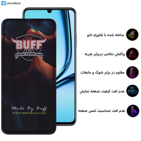 محافظ صفحه نمایش بوف مدلMountain-G مناسب برای گوشی موبایل ریلمی Note 50 / C53 (India) / C53 / C51 / Narzo N53