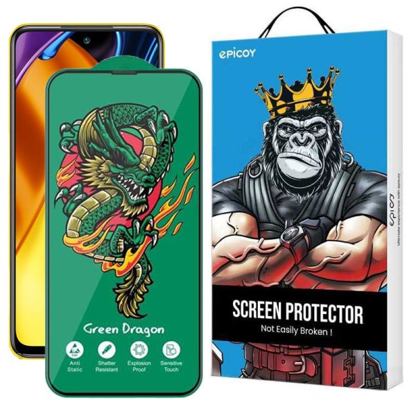 محافظ صفحه نمایش اپیکوی مدل Dragon ExplosionProof مناسب برای گوشی موبایل شیائومی Poco M3 Pro 4G/5G