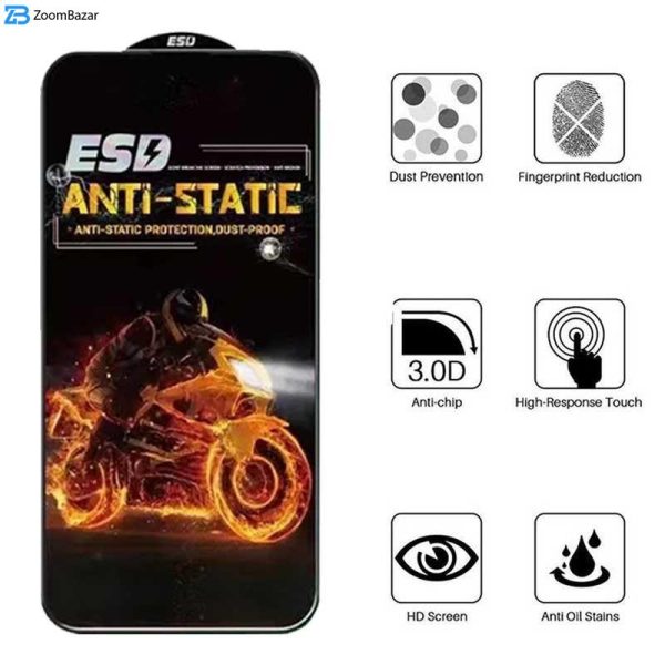 محافظ صفحه نمایش اپیکوی مدل Fiery ESD مناسب برای گوشی موبایل شیائومی Poco X6 Pro / X6/ M6 Pro 4G