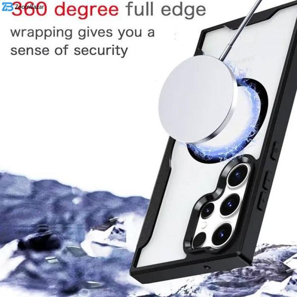 کیف کلاسوری اپیکوی مدل King Leather Magnetic MagSafe مناسب برای گوشی موبایل سامسونگ Galaxy S24 Ultra