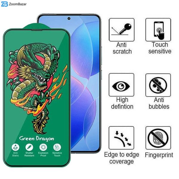 محافظ صفحه نمایش اپیکوی مدل Green Dragon ExplosionProof مناسب برای گوشی موبایل شیائومی Redmi K70 Pro/ Redmi K70 / Redmi K70E