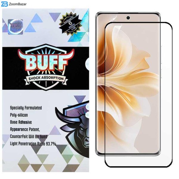 محافظ صفحه نمایش بوف مدل FullGlue-Max-G مناسب برای گوشی موبایل اوپو Oppo Reno 8 T 5G/9/9 Pro/9 Pro Plus/A2 Pro/A1 Pro