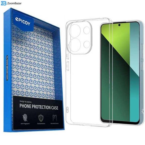 کاور اپیکوی مدل Transparent Clear مناسب برای گوشی موبایل شیائومی Redmi Note 13 Pro 5G/ Poco X6 5G