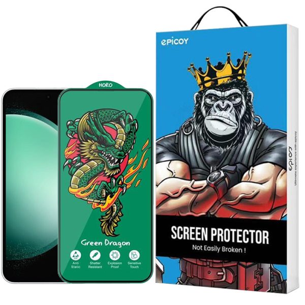 محافظ صفحه نمایش اپیکوی مدل Green Dragon ExplosionProof مناسب برای گوشی موبایل سامسونگ Galaxy S23 FE/A54