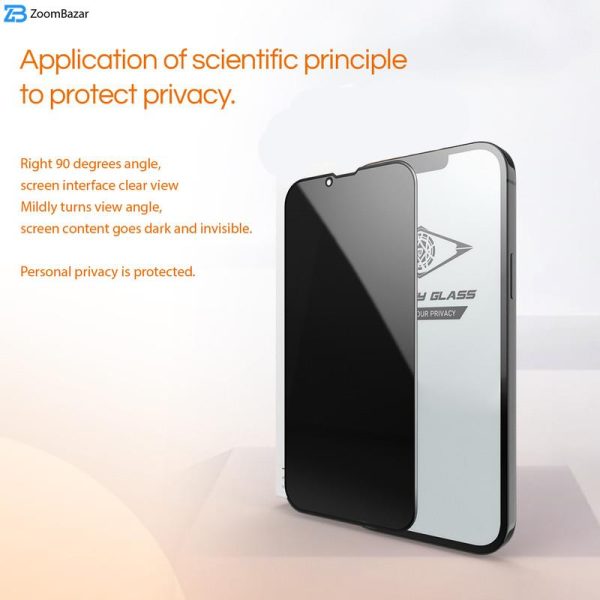 محافظ صفحه نمایش حریم شخصی اپیکوی مدل Privacy مناسب برای گوشی موبایل هوآوی Nova 12 / Nova 12 Lite / Nova 11 SE / Nova 10 SE