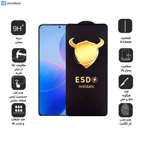 محافظ صفحه نمایش اپیکوی مدل ESD مناسب برای گوشی موبایل شیائومی Redmi K70 /Redmi K70 Pro /Redmi K70E