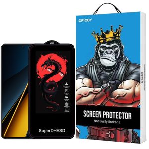 محافظ صفحه نمایش اپیکوی مدل Dragon ESD مناسب برای گوشی موبایل شیائومی Poco X6 Pro/ Poco X6/ Poco M6 Pro 4G
