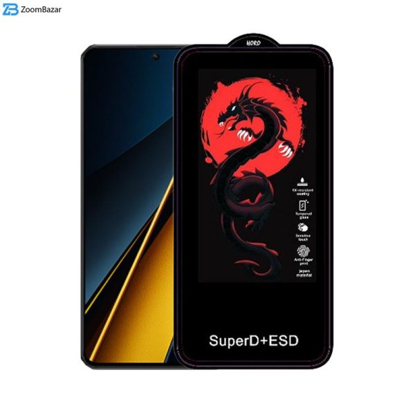 محافظ صفحه نمایش اپیکوی مدل Dragon ESD مناسب برای گوشی موبایل شیائومی Poco X6 Pro/ Poco X6/ Poco M6 Pro 4G